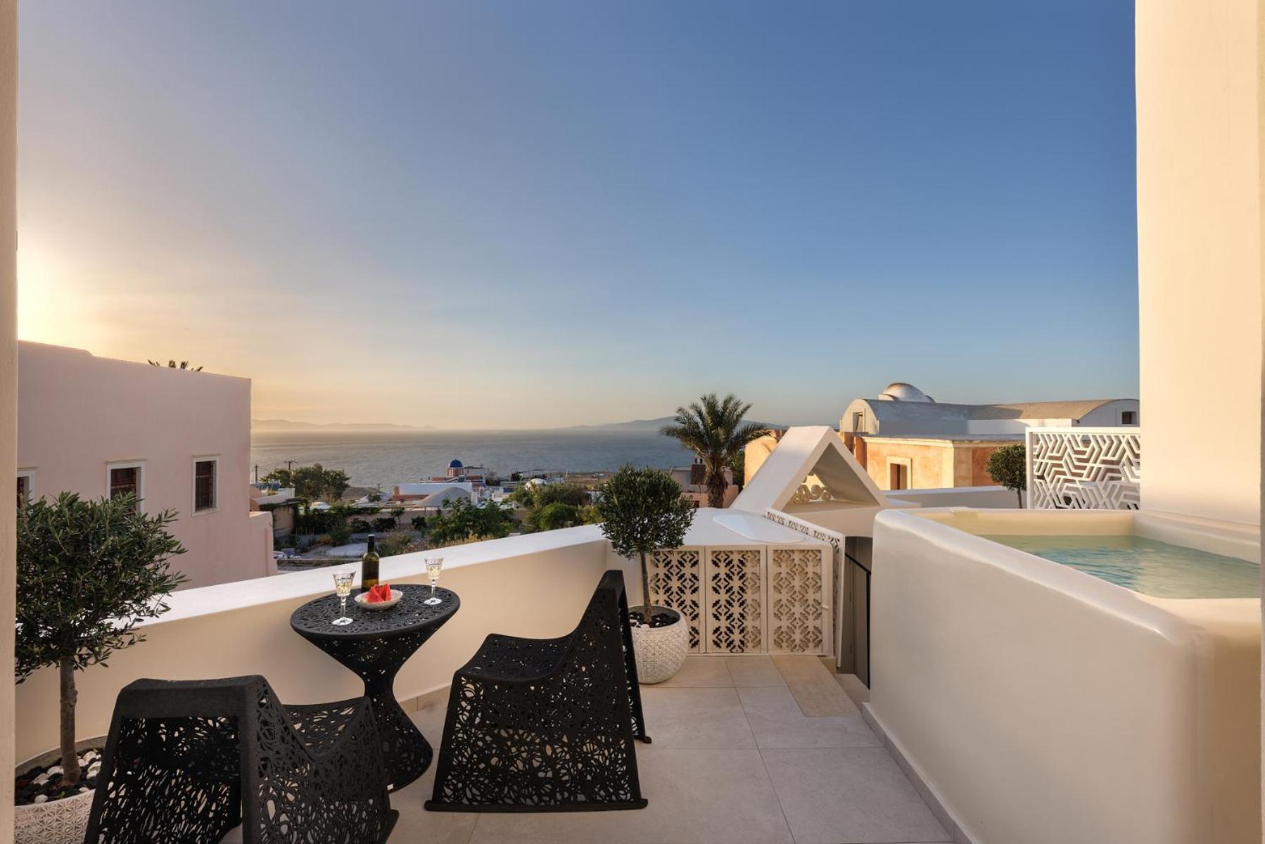 Bed and Breakfast La Madeleine Oia Esterno foto