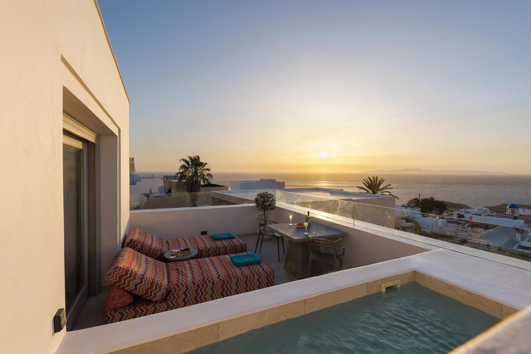 Bed and Breakfast La Madeleine Oia Esterno foto
