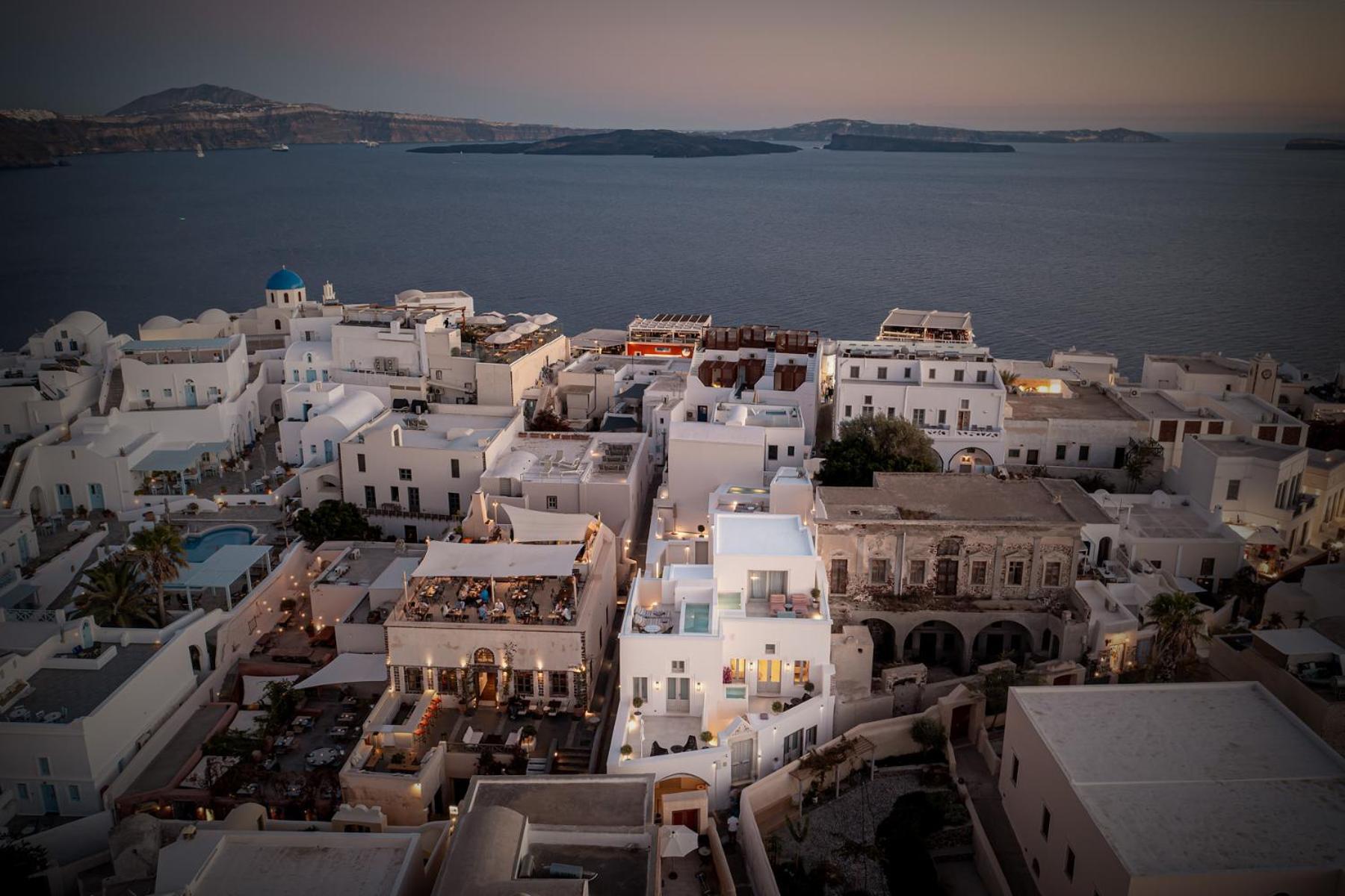 Bed and Breakfast La Madeleine Oia Esterno foto